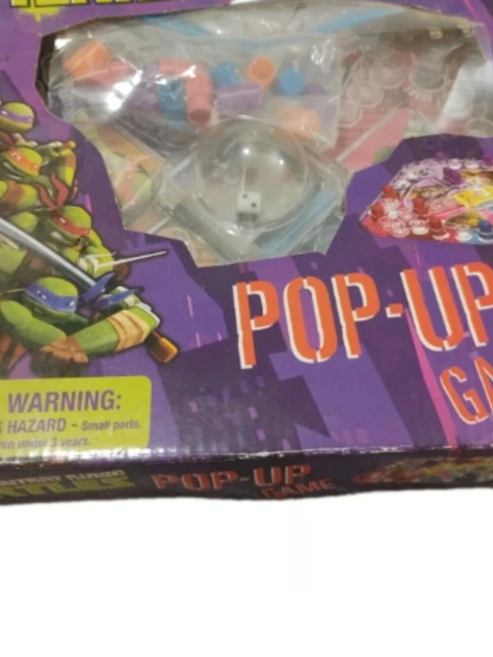 Nickelodeon Teenage Mutant Ninja Turtles Pop Up Board Game 2013